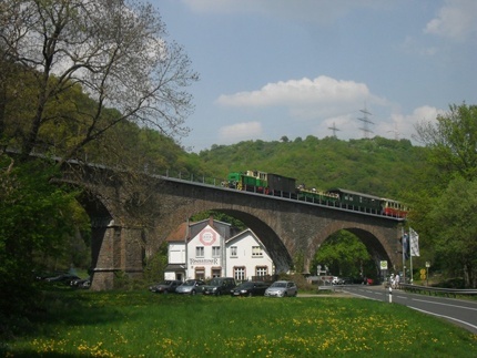 Brohtalbahn smalspoor treintje 
